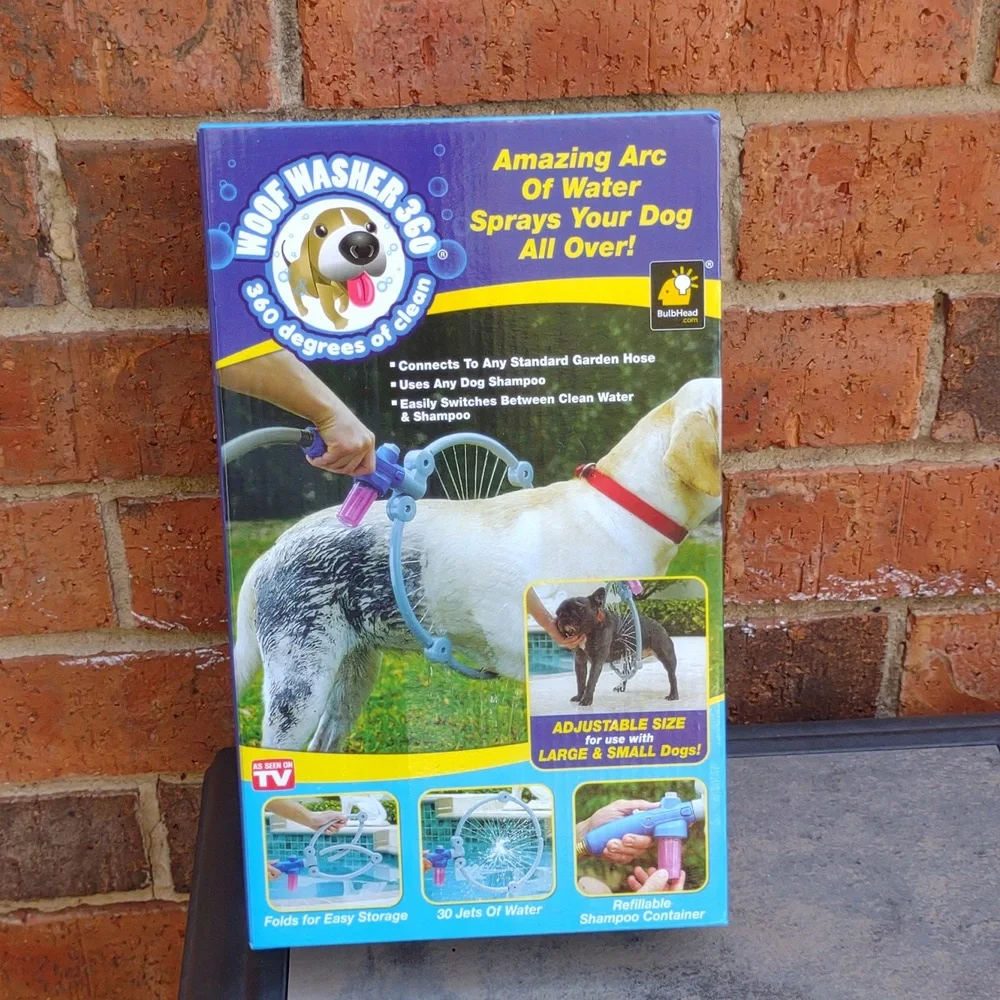 New Woof Washer 360 Dog Washing Station as Seen on TV NEW
